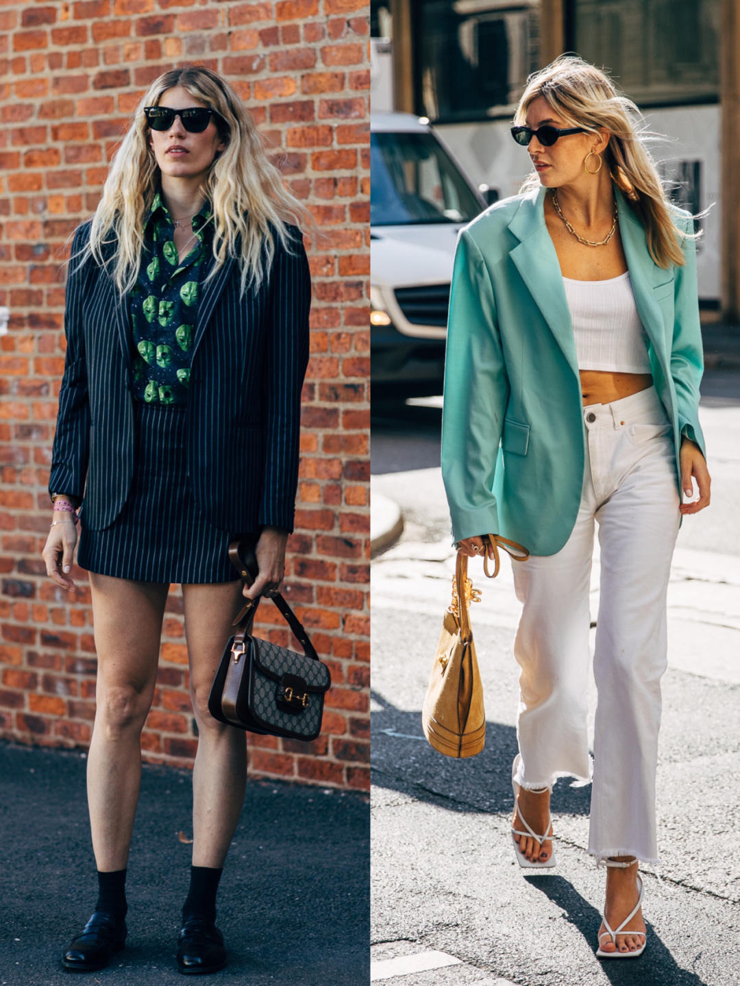 时髦|没人会告诉你,西服外套还可以这样穿,显高显瘦,干练又时髦