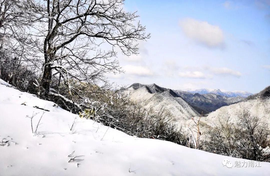 好美！三月的光雾山下雪了