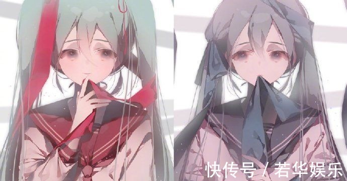 te这位画师大佬的初音太适合当头像了，公主殿下表情既可爱又丰富