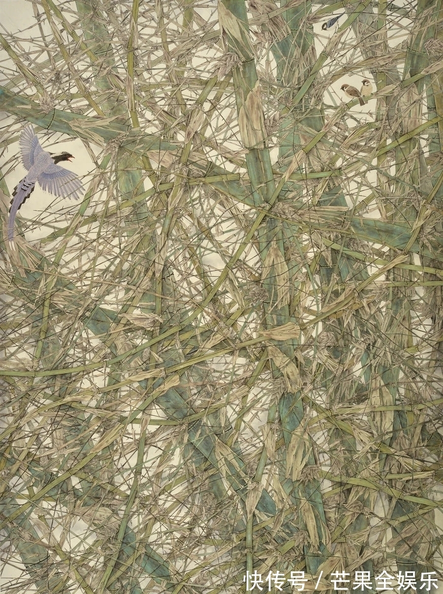 翁毓衔$一个善于造境的青年国画才子|翁毓衔花鸟画