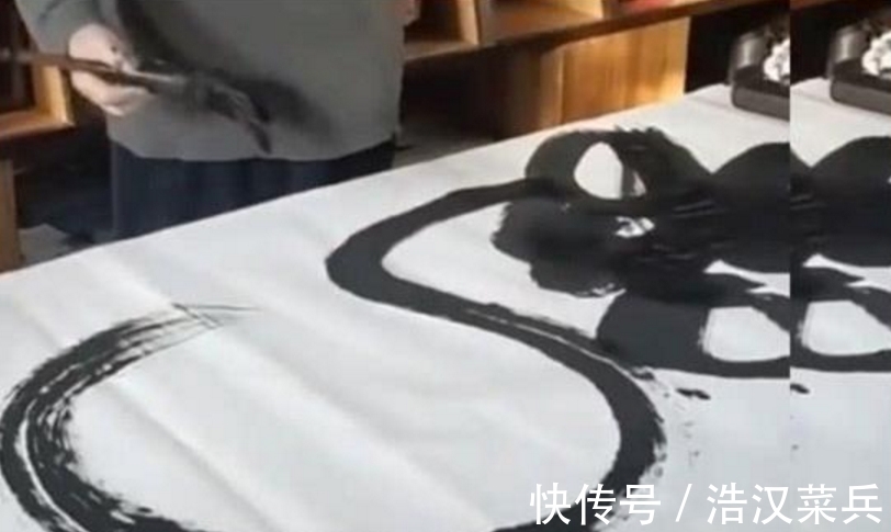 广艺舟双楫|李琦书法作品受批评:装模作样地乱画,丝毫没有艺术可言