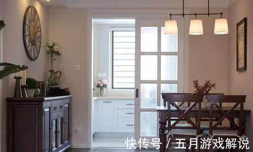 吊轨门|为什么有钱人厨房不装推拉门?头次见到这种设计,懊悔现在才知道