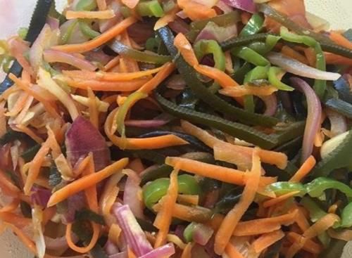 海帶加一寶搭配炒，排毒清污，皺紋也不見了，不想肚子鼓鼓可試試