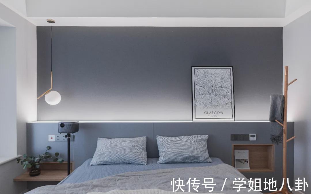 榻榻米床|90后小情侣买下110㎡公寓,舍弃一间房,Get衣帽间+多功能室!