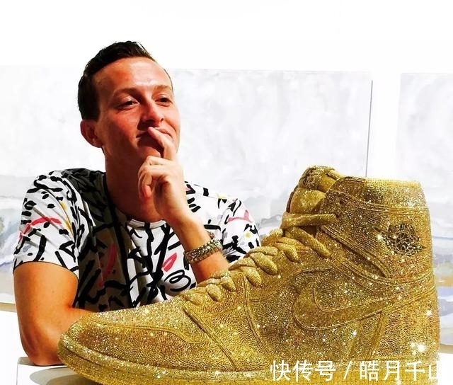 air jordan 鞋身镶钻，最便宜也要 5 万！这些AJ1太酷了