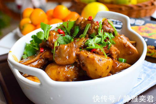 冬季天冷馋肉菜，鸡腿加它咕嘟嘟炖一锅，饭菜都有了，特省事