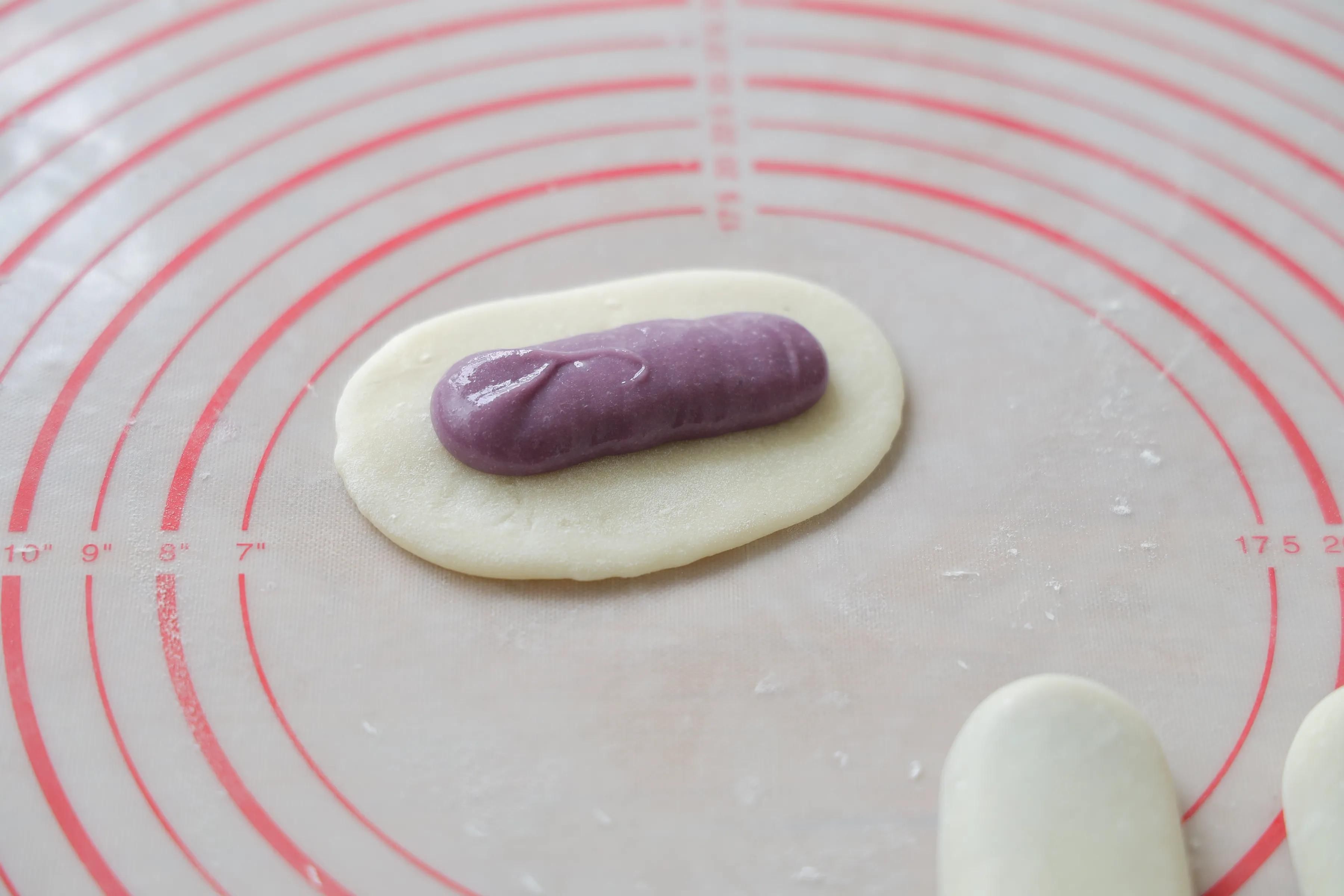 紫薯|糯唧唧的芋泥凉糕，软糯香甜，咬一口还爆浆，太适合夏天了