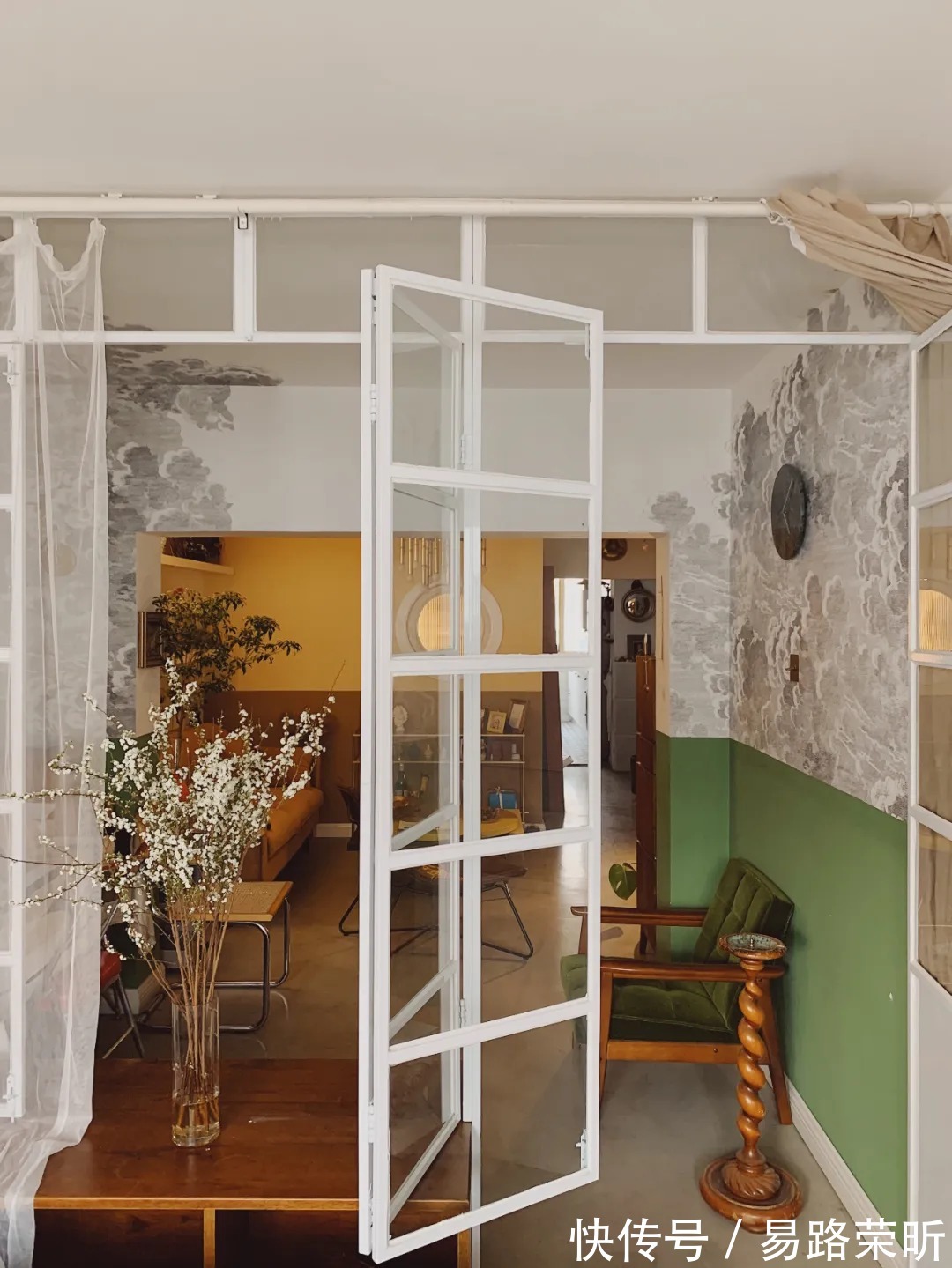 个性|60平方的两居室,把个性想法展现得淋漓尽致,房子虽然小,但装成了心中的那个样子!