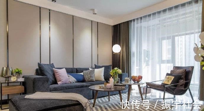 电视墙|晒100平米新房,全屋相当大气耐看,尤其是客厅电视墙,漂亮极了