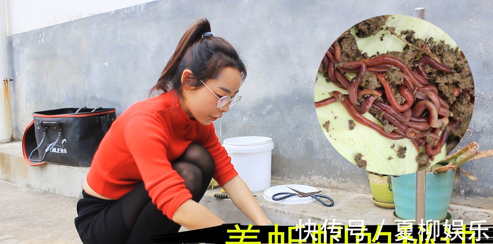 钓友|蚯蚓钓大鱼,真正奥秘不是挂钩方式,做好这一步,大鱼排队咬钩