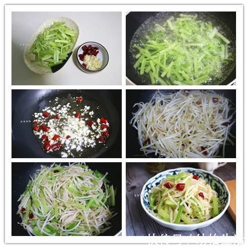 绿豆芽|6道家常纯素菜，食材简单味道好，多吃不胖，晚餐正合适