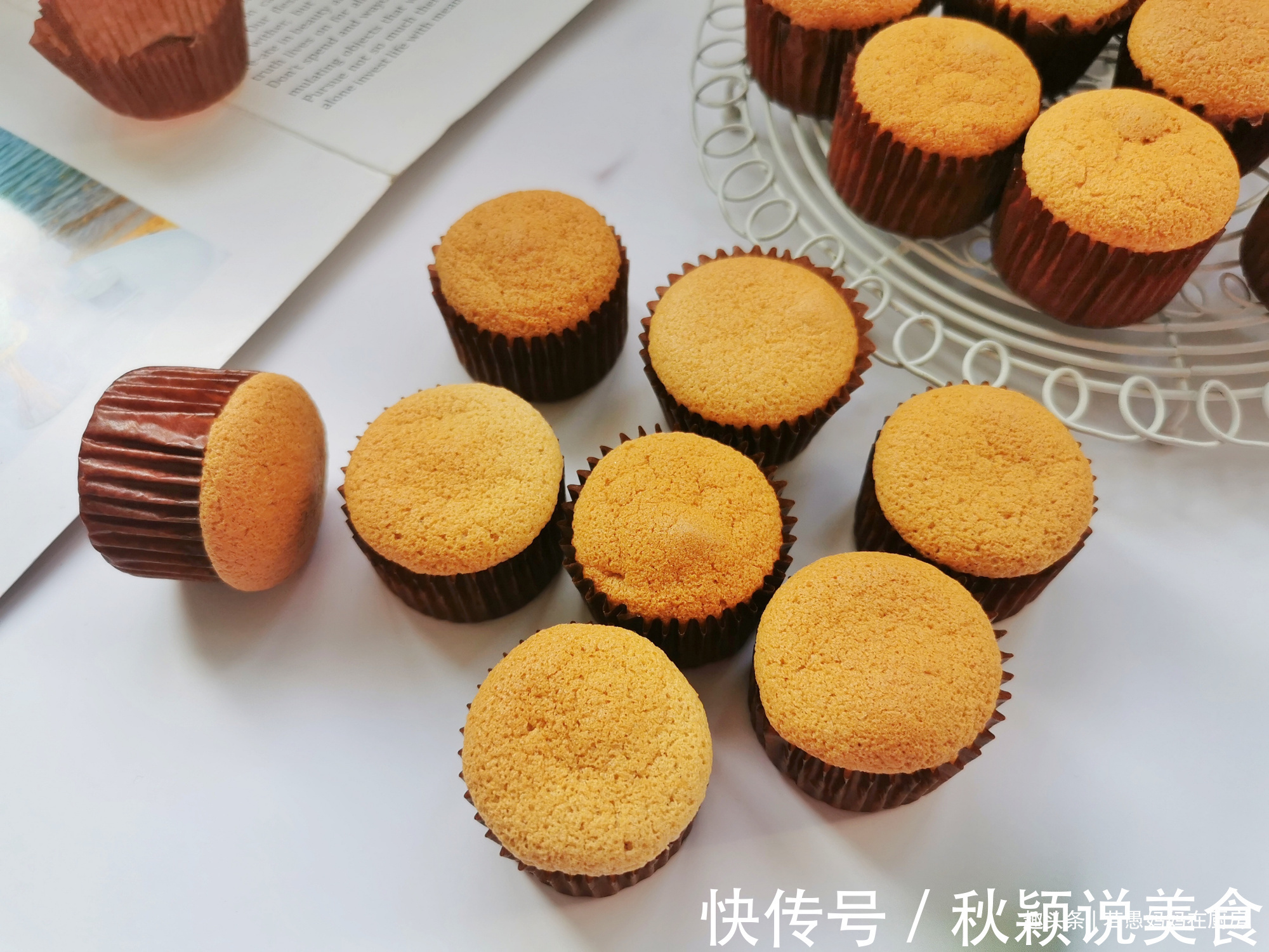 做蛋糕,我用热油烫面,次次都成功,不塌腰不开裂,分享详细步骤