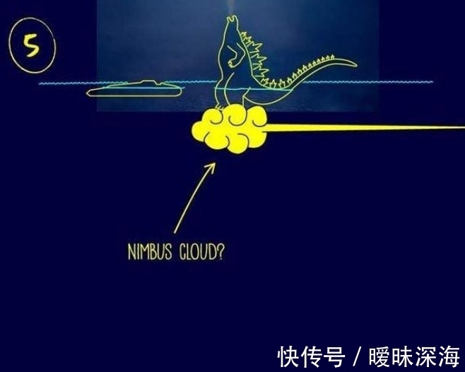 大海|哥斯拉是怎么站在大海上的?网友们脑洞大开!