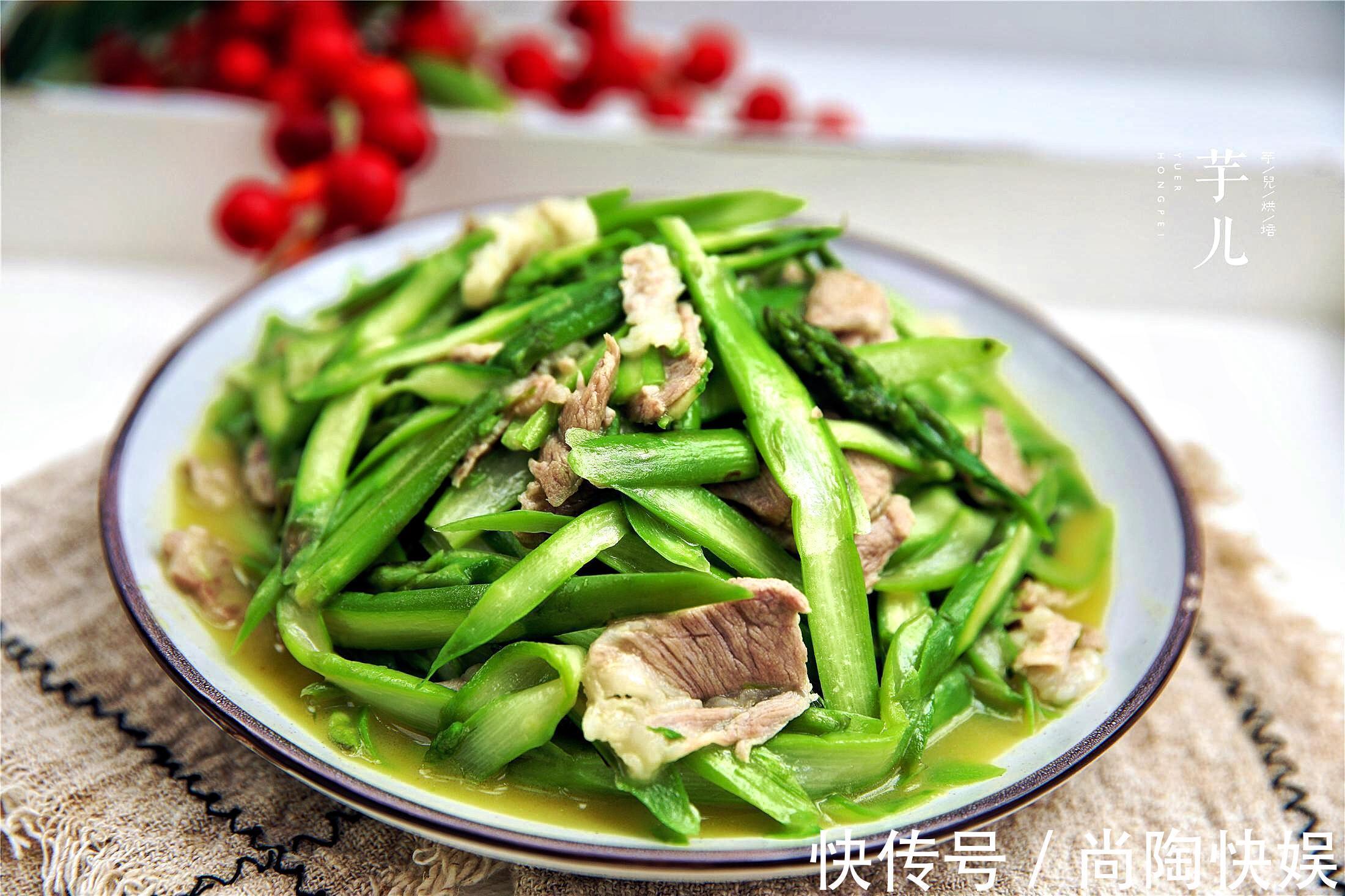 炒芦笋，直接下锅就错了！多加这一步，脆嫩爽口，超级下饭更下酒
