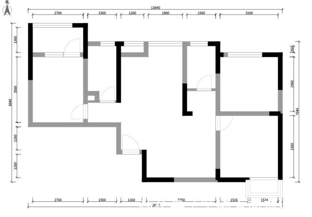 卧室床|95平米现代二居室,美观大气,让人争相模仿