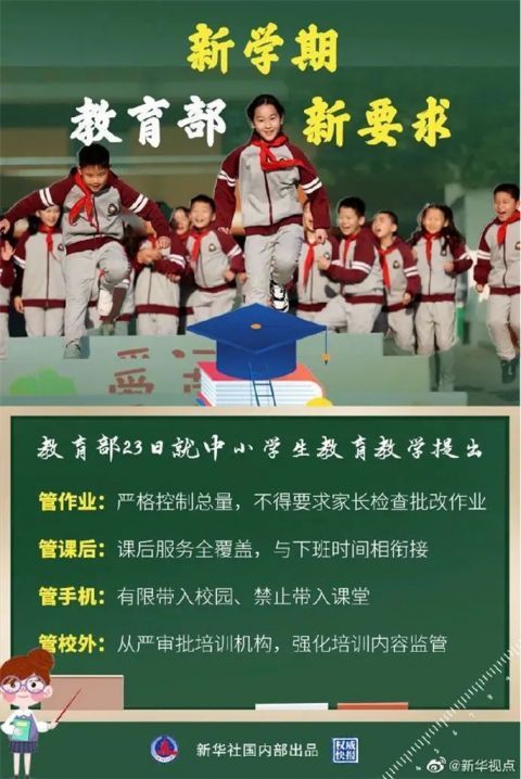 你家孩子是否愿意留校完成作业？上海一学校新学期发告家长书征询意见
