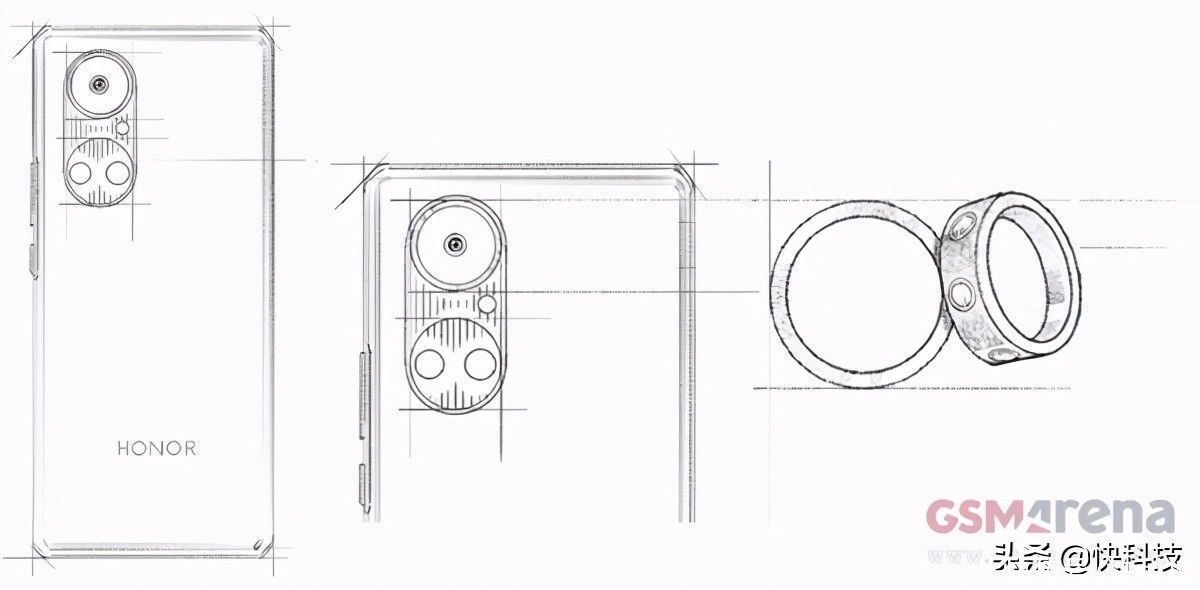 p50|手机外观新潮流！荣耀50系列“卡地亚镜头”曝光：比P50更高端