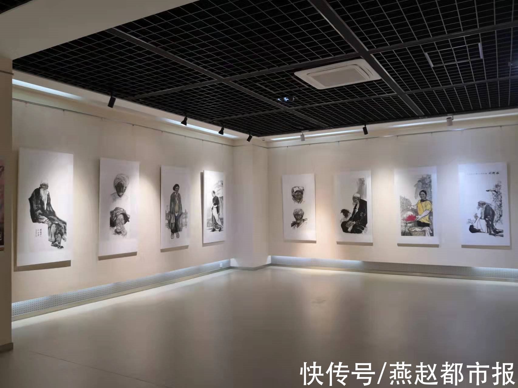 黄今！《迎新春名人书画展》在石家庄市博物馆举办