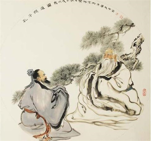 拜访&孔子三次去拜访老子，问什么是真正的“道”老子只说了5个字