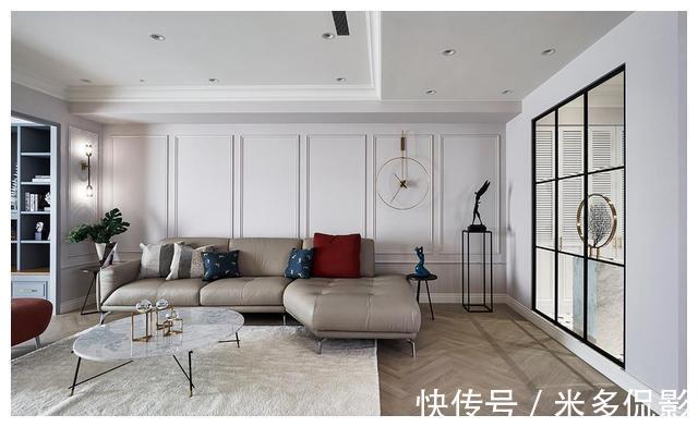厨房|夫妻俩晒出210㎡新家，美式风的大气典雅，真的超有品味