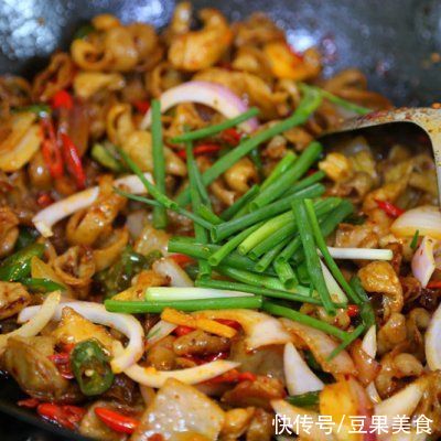 大肠|超经典的干锅肥肠在家也能做