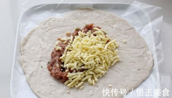 馅儿料|想吃肉饼不会揉面?教你一招代替,外酥里嫩还能拉丝
