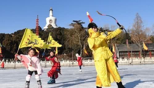 历史|仿古冰嬉表演，清朝四大国俗之一