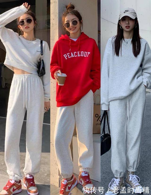 卫衣 适逢春季换新衣,韩系休闲风穿搭很吃香,拉链卫衣遮肉瘦身超显嫩