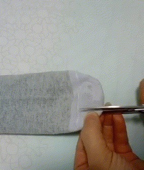 |搞笑GIF:表妹担心有人偷竹子,她每天一个人去后山点数!