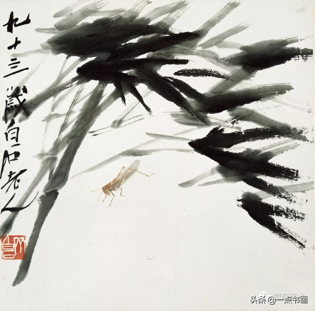 白石老人|赋梅兰竹菊松以新意——齐白石笔下的梅兰竹菊松