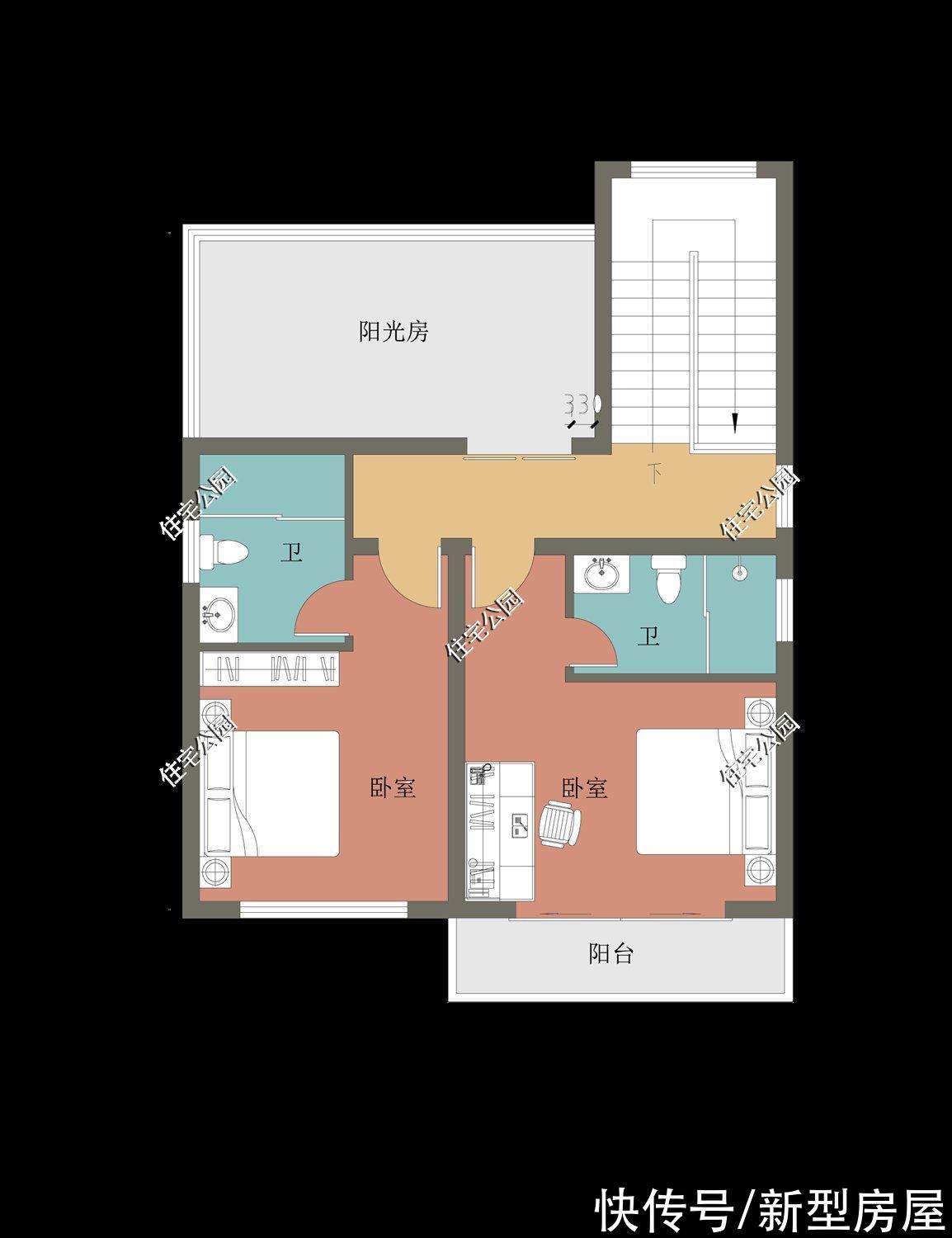建筑|还在因宅基地小而烦恼？来看看这十套图纸，小天地也有大精彩