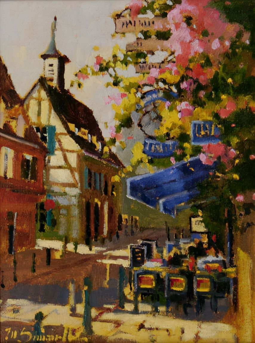 两只狗!她是绘画古典写实主义的热爱者,15年教学艺术知识