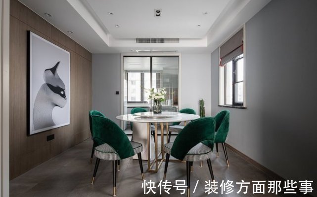 三居室|107㎡简约风三居室不仅有工业时尚之外,还流动着大气与安静