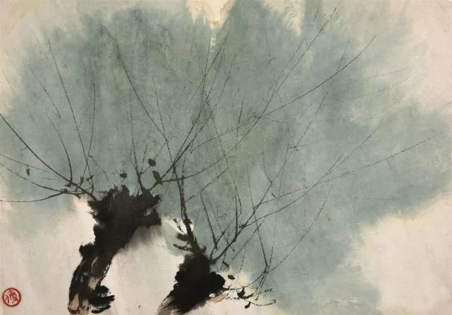 轻风|十位大师画柳，婀娜多姿，轻风拂面！