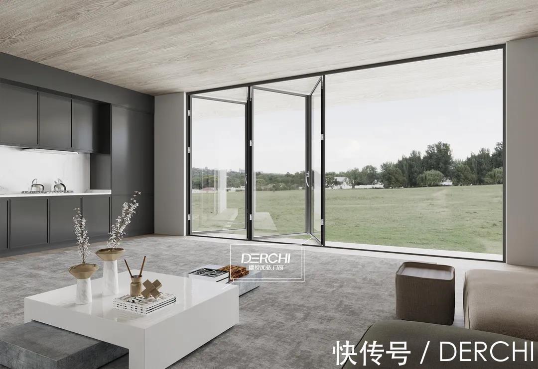 极美推拉门，开启阔景之旅|DERCH| 静音