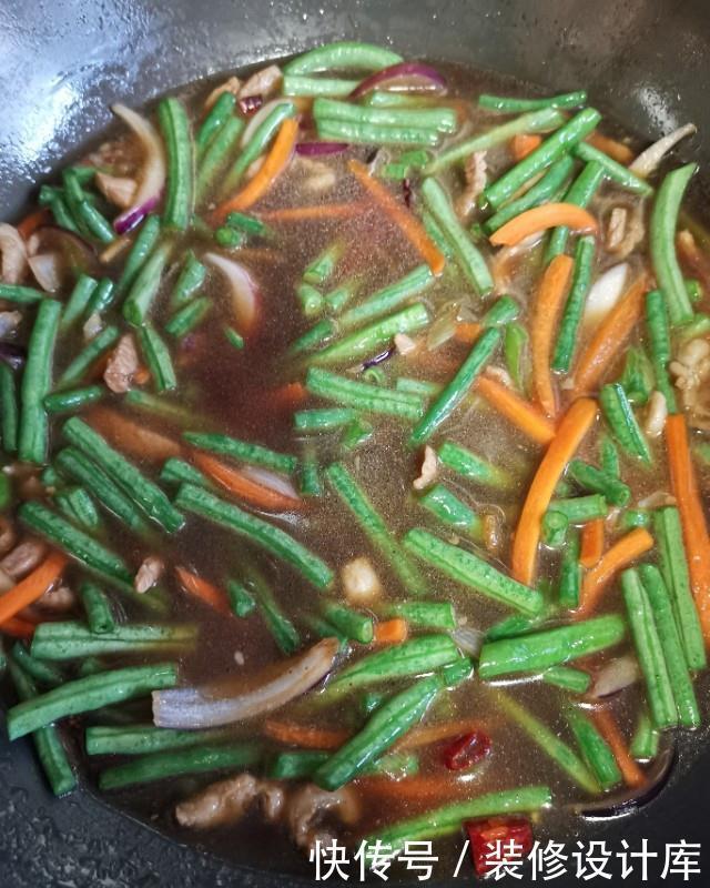 味道|用挂面做的豆角焖面,口感好,味道足!