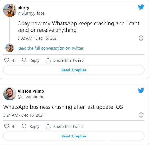 iphone|大量 iPhone 用户遇到 WhatsApp 无故闪退 Bug