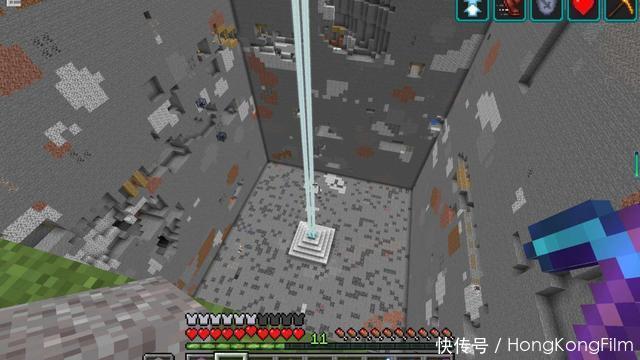 落下|我的世界:最干净的挖矿方法,不落下任何矿物,老玩家瑟瑟发抖!