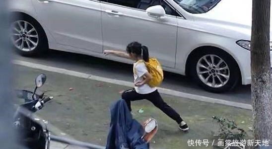 琳妈|女儿上学路上打上了拳,爸爸不禁想我家姑娘上辈子是个侠客吧