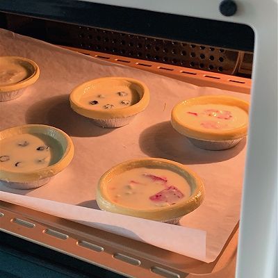 白桃|水果酸奶蛋挞