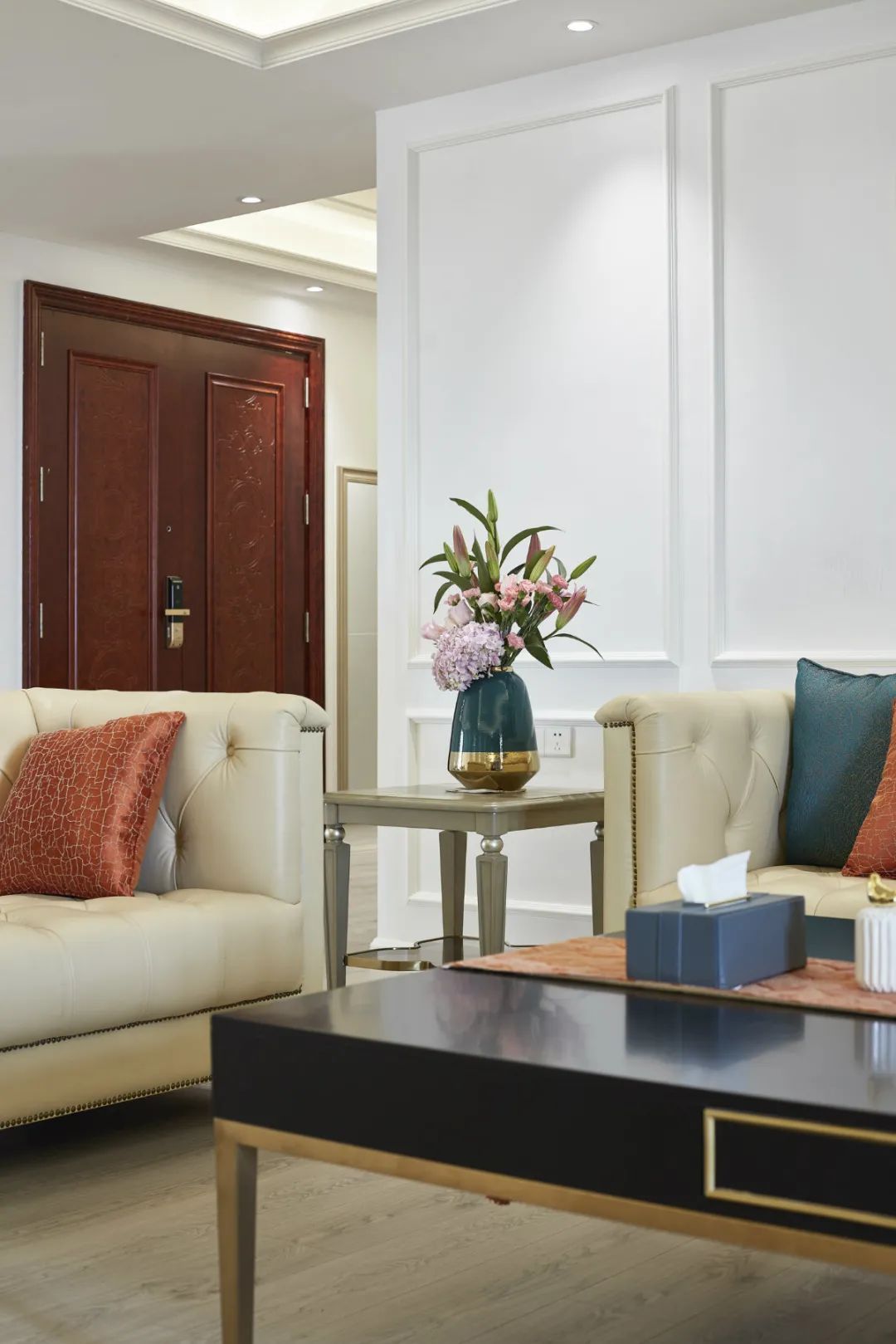 现代|500㎡现代美式,简约舒适的大平层,生活淡雅从容而高级