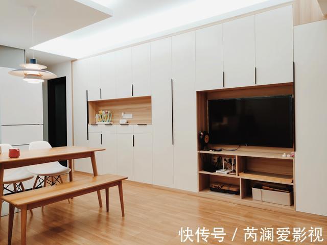 小户型|她买下42㎡单身公寓,一家三口住,客厅不放沙发,阳台当榻榻米