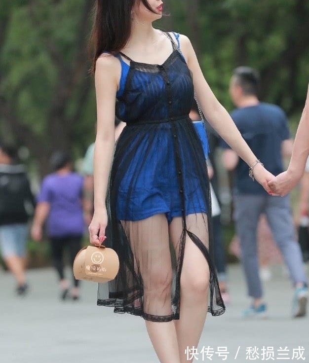 姑娘 多肉女生也有春天,有了这层纱,微胖才是极品