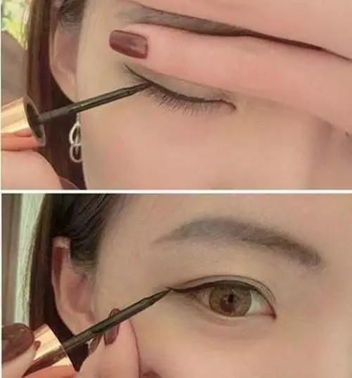 眼线眉毛难画？化妆大咖教你一招