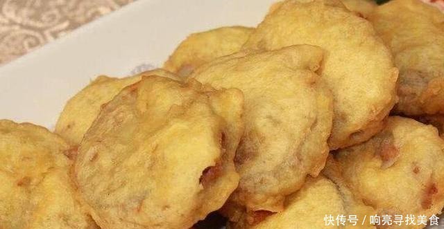父亲用40年的老方法炸藕盒,一个小技巧,藕盒外酥里鲜,香而不腻