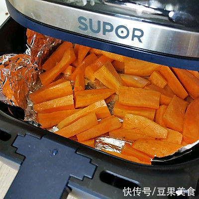 空气炸锅版 甜糯红薯条