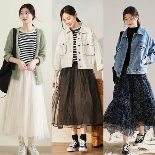 春季简约休闲风穿搭，慵懒文艺又藏肉，让出行变得轻松舒适