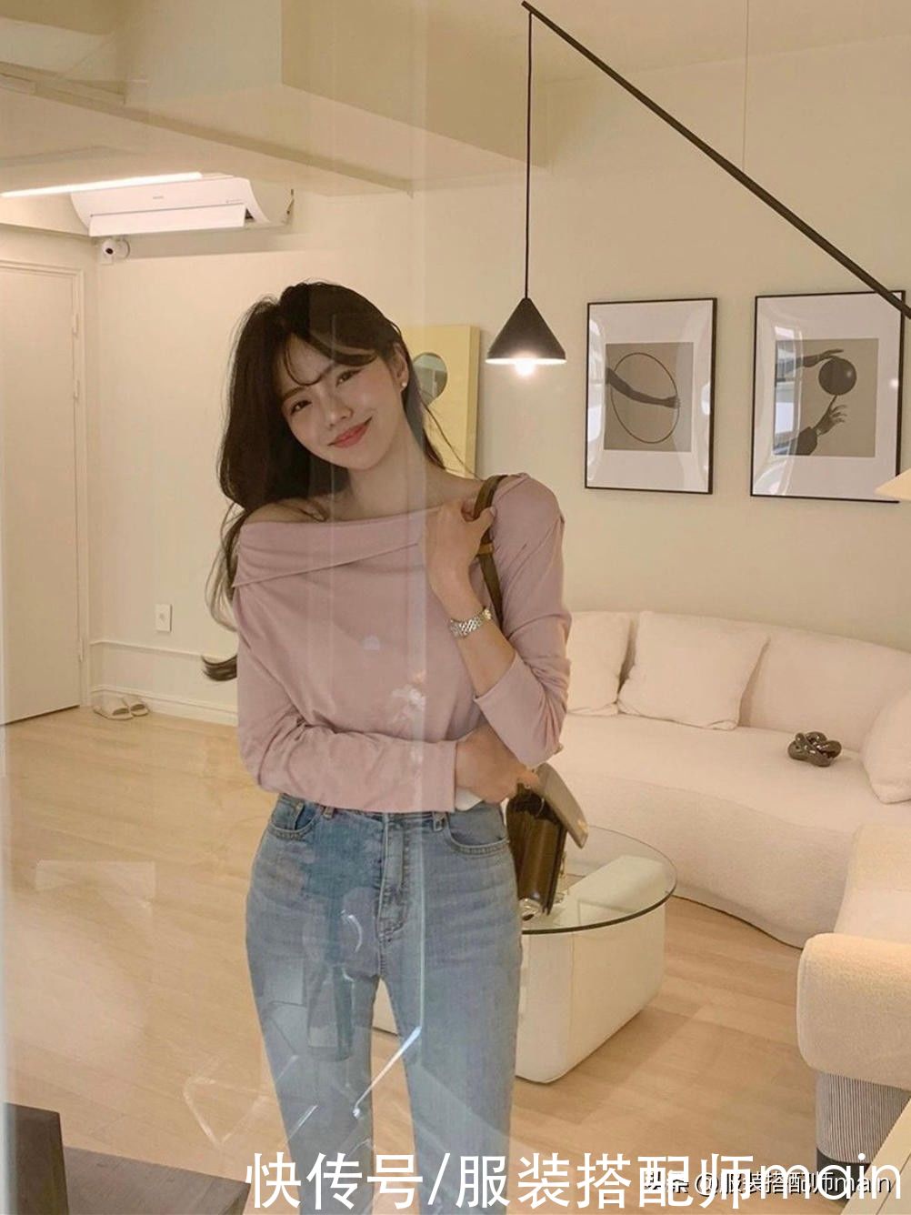 早春穿搭不必犯难，看韩国小姐姐的示范，简单时髦显气质