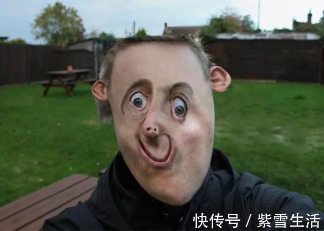 花式秀!儿子画成什么样,爸爸就能P成什么样子,花式秀父爱坐拥百万粉丝