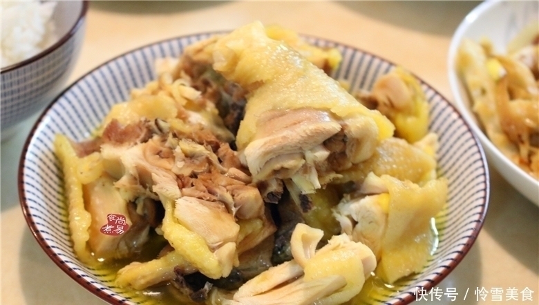 白切鸡|婆婆过来帮我清理冰箱,没买菜,午餐也吃得很丰盛,家的味道